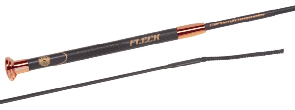 Fleck Dressurgerte CARBON ultraleicht rosègold,110 cm